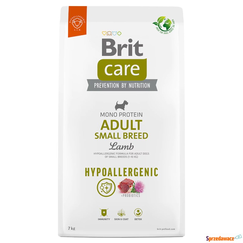 Brit Care Dog Hypoallergenic Adult Small Breed,... - Karmy dla psów - Jelenia Góra