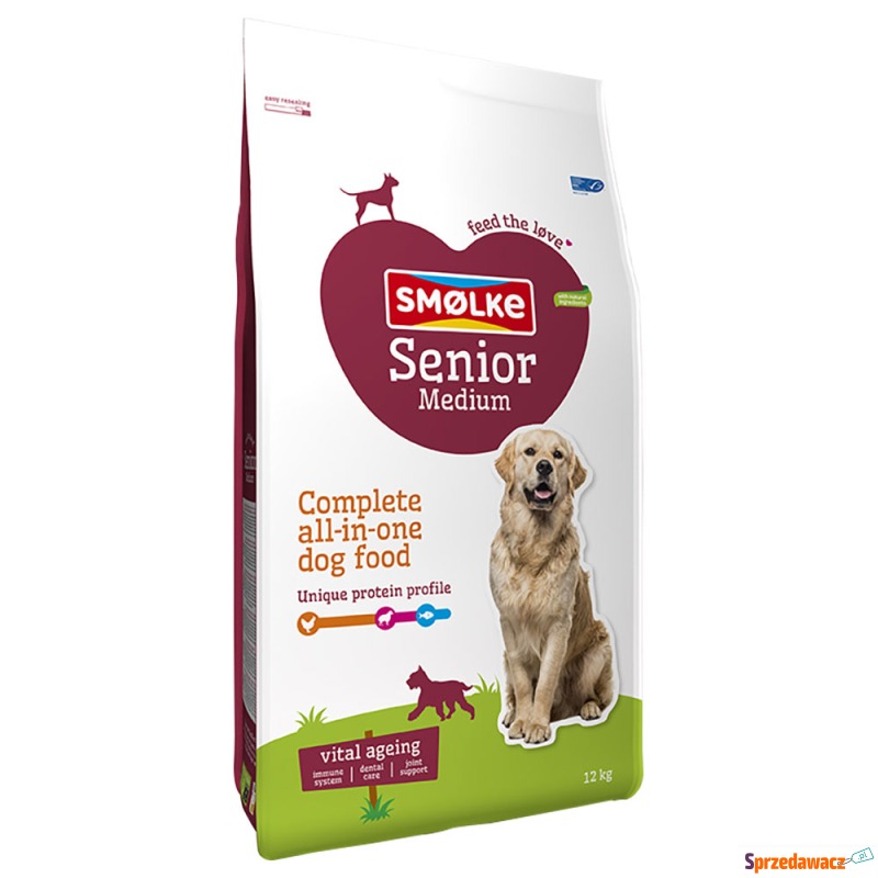 Smølke Senior Medium Vital Ageing - 12 kg - Karmy dla psów - Włocławek