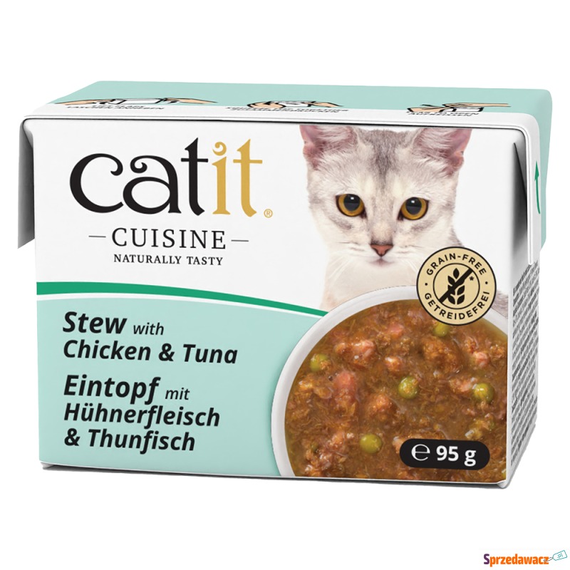 Catit Cuisine Eintopf, 24 x 95 g - Kurczak z... - Karmy dla kotów - Zielona Góra