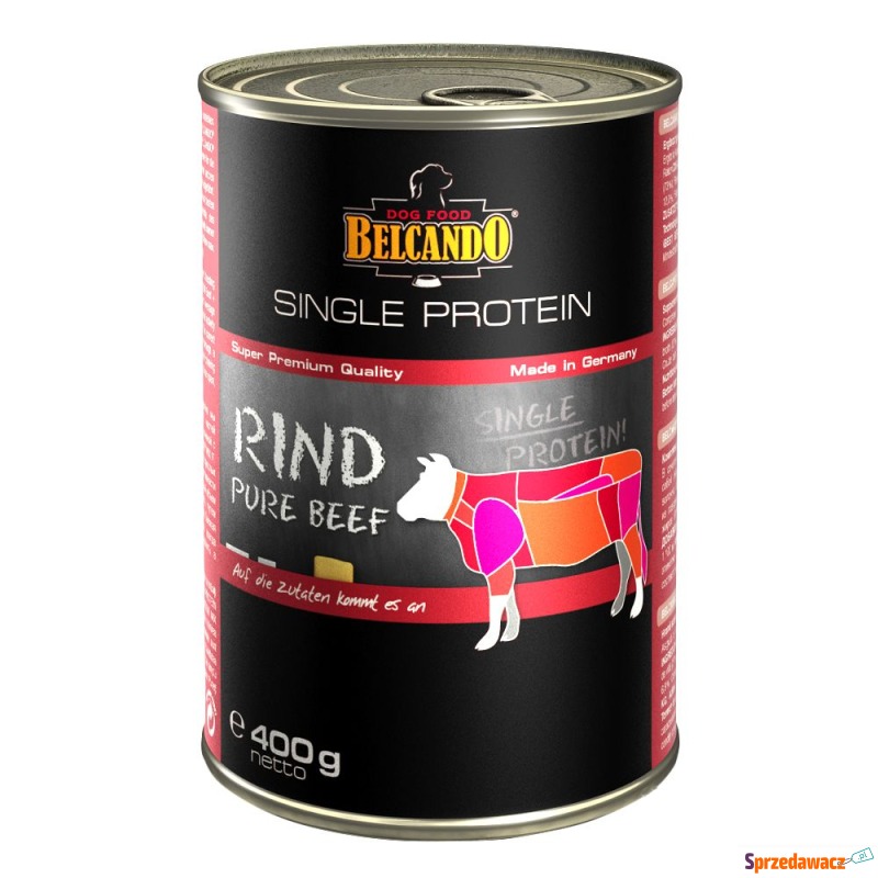 Belcando Single Protein 12 x 400 g - Wołowina - Karmy dla psów - Świeradów-Zdrój