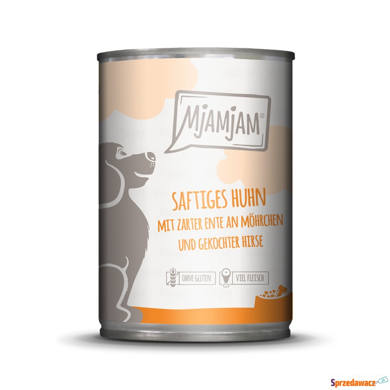 MjAMjAM Adult, 6 x 400 g - Soczysty kurczak z... - Karmy dla psów - Bydgoszcz