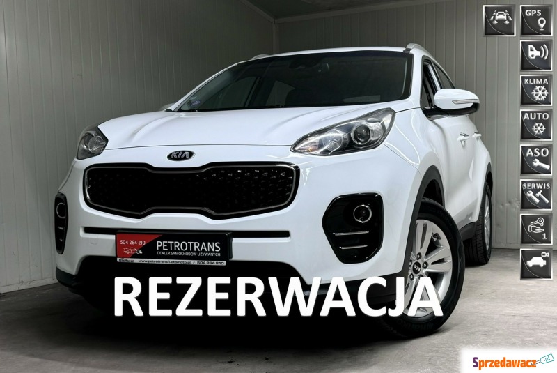 Kia Sportage  SUV 2017,  1.6 benzyna - Na sprzedaż za 49 900 zł - Mrągowo