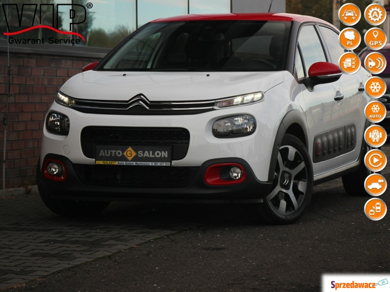 Citroen C3  Hatchback 2018,  1.2 benzyna - Na sprzedaż za 48 990 zł - Mysłowice