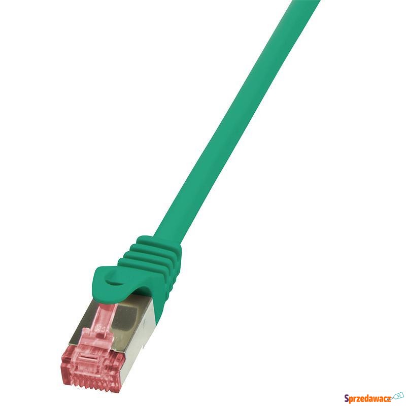 Patchcord LogiLink CQ2055S CAT.6 S FTP 2m, zielony - Kable pozostałe - Orpiszew