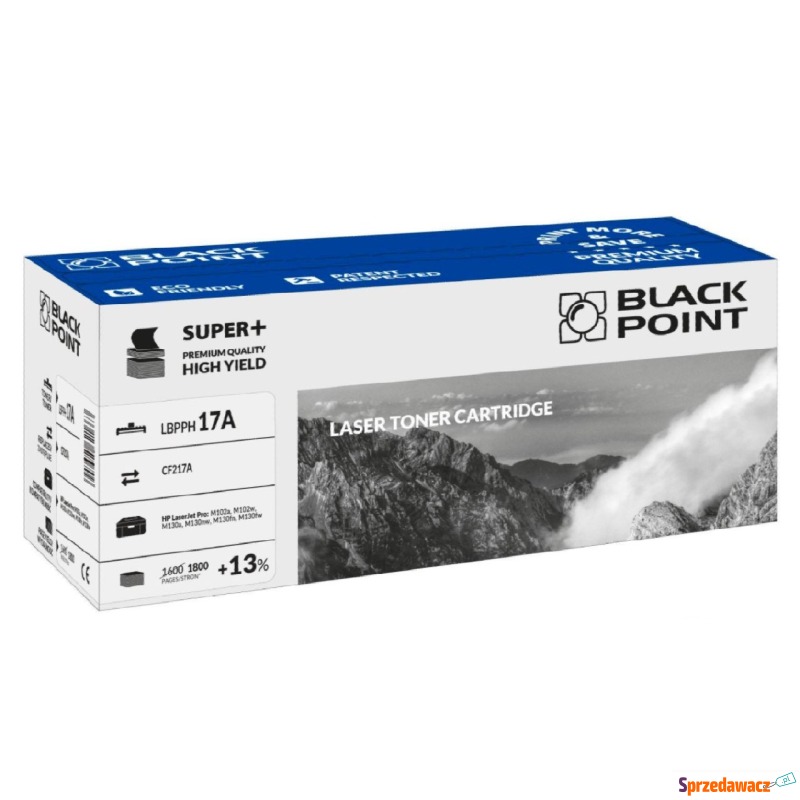 Toner laserowy Black Point Super Plus LBPPH17A - Tusze, tonery - Olsztyn