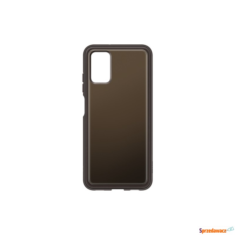 Etui Samsung Soft Clear Cover do Galaxy A03s Czarne - Etui na telefon - Siedlce