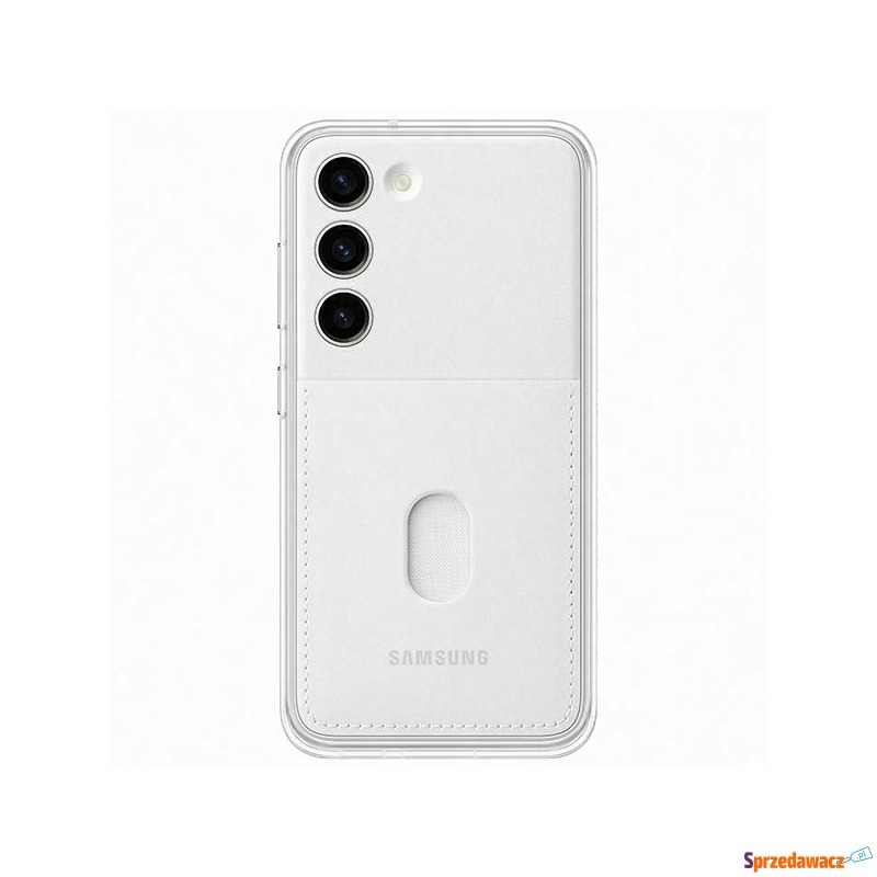 Etui Samsung Frame Case do Galaxy S23 białe - Etui na telefon - Borzestowo