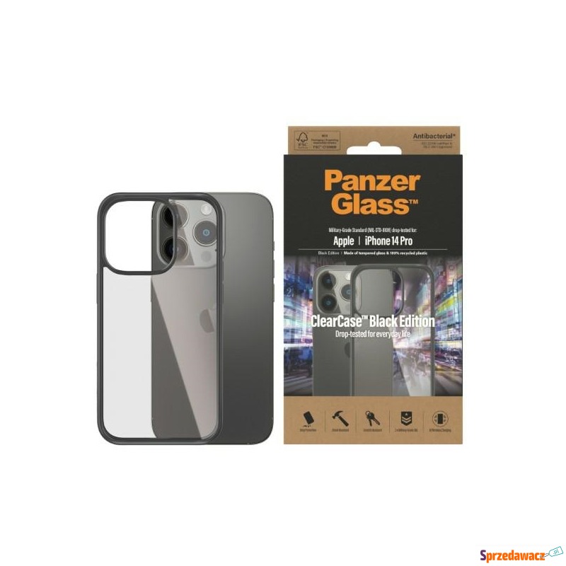 Etui PanzerGlass ClearCase iPhone 14 Pro - Etui na telefon - Ostrołęka