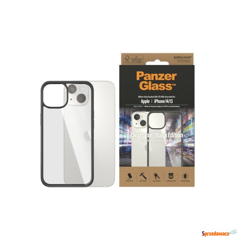 Etui PanzerGlass ClearCase iPhone 14 13 - Etui na telefon - Gdynia