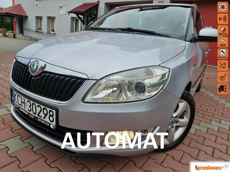 Škoda Fabia - Klimatronic, Pdc,Tempomat, Serw... - Samochody osobowe - Zagórze