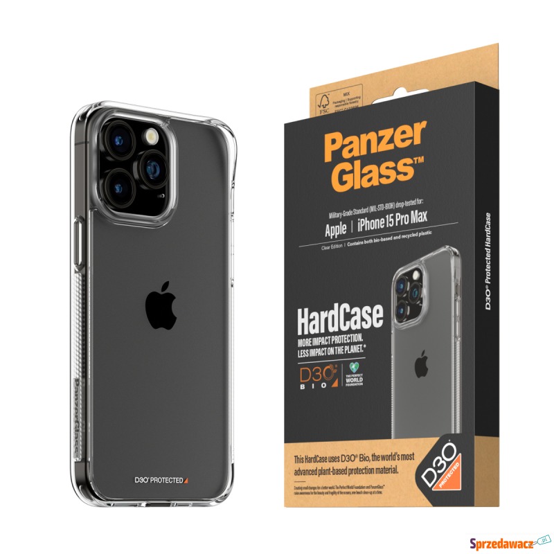 Etui PanzerGlass HardCase iPhone 15 Pro Max p... - Etui na telefon - Białystok