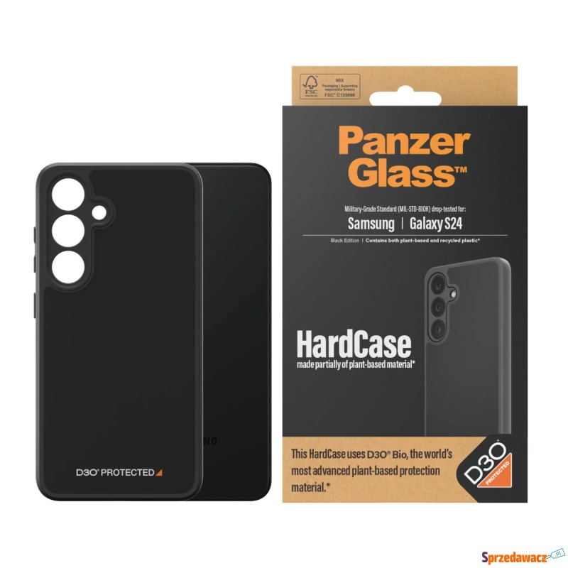 Etui PanzerGlass HardCase D3O Samsung Galaxy S24... - Etui na telefon - Gdynia