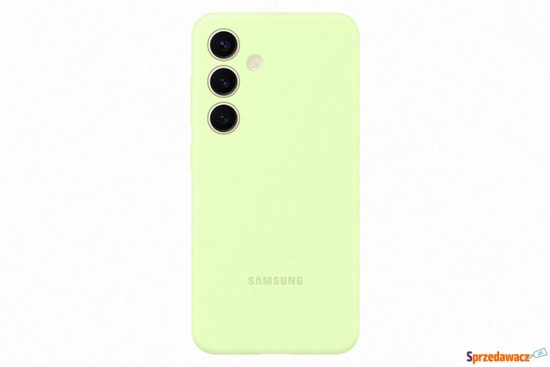 Etui Samsung Silicone Case Galaxy S24 jasnozielone - Etui na telefon - Jelenia Góra