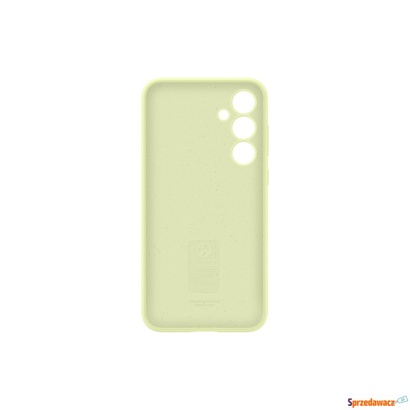 Etui Samsung Silicone Case Galaxy A35 limonkowe - Etui na telefon - Śrem