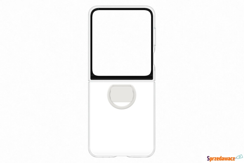 Etui Samsung Clear Case do Galaxy Flip6 przezroczyste - Etui na telefon - Grudziądz