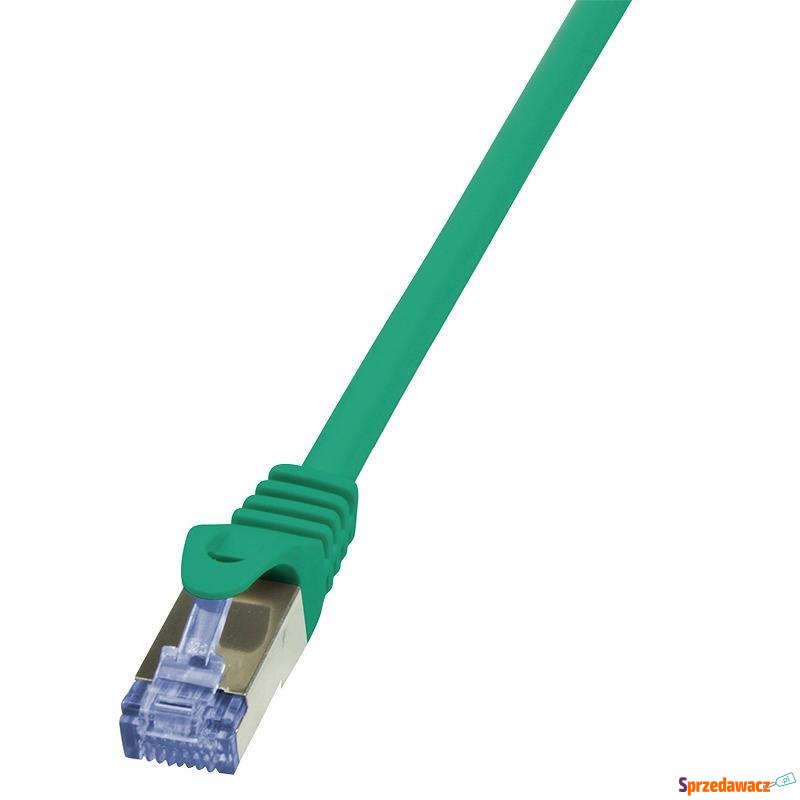 Patchcord LogiLink CQ3045S Cat.6A S FTP 1,5m zielony - Kable pozostałe - Toruń