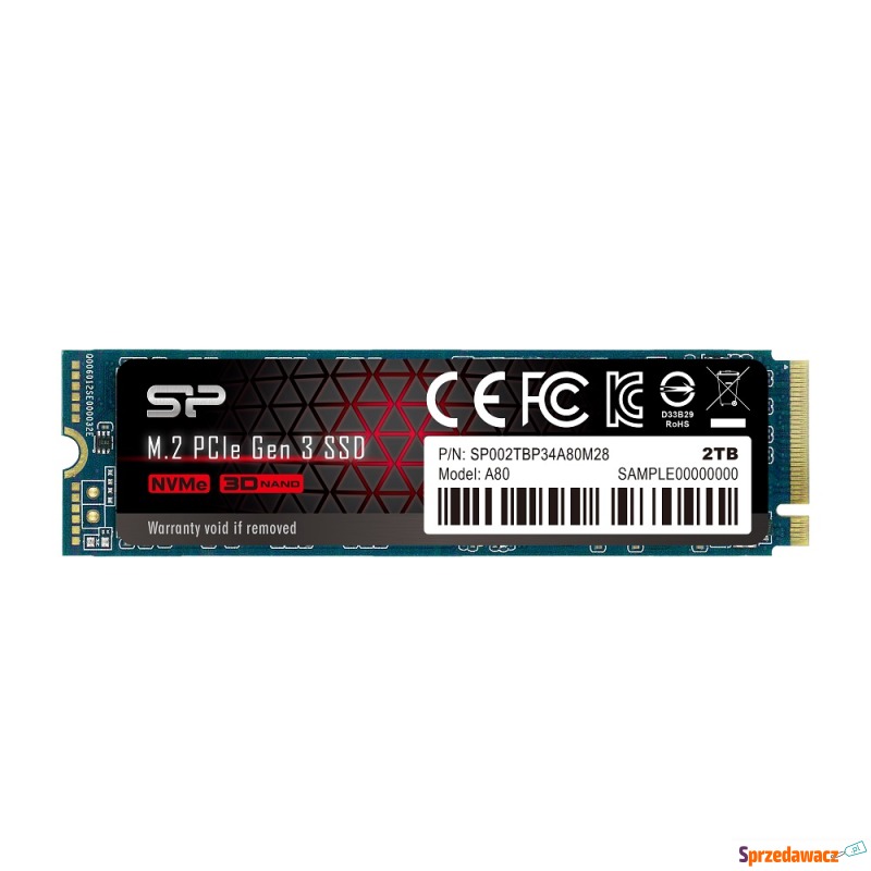 Dysk SSD Silicon Power P34A80 2 TB - Dyski twarde - Bytom