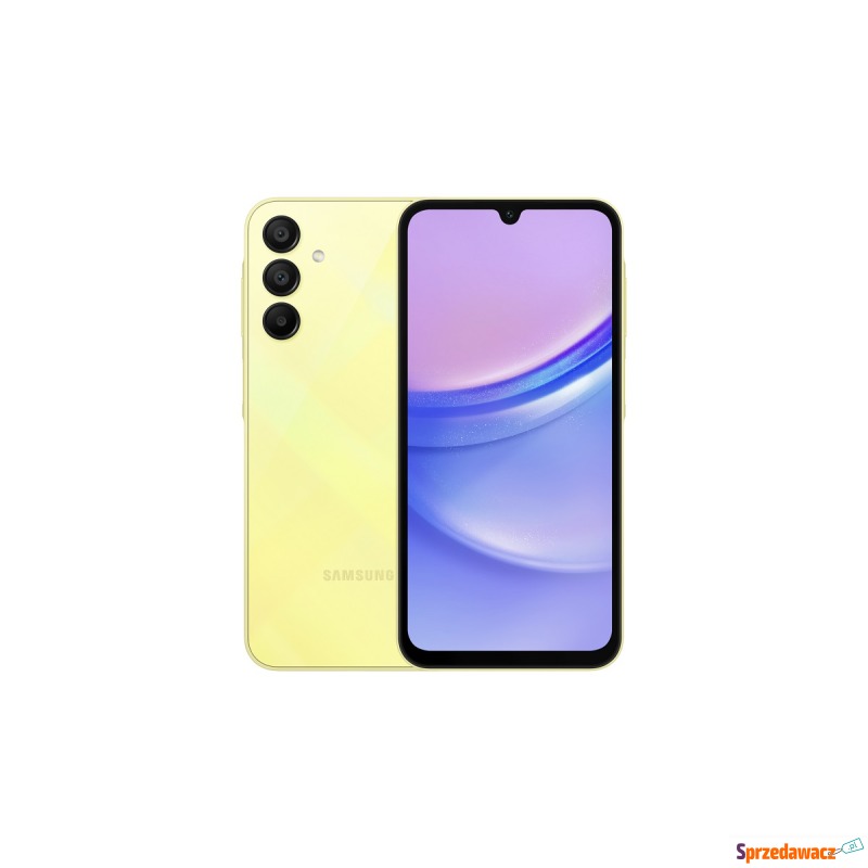 Smartfon Samsung Galaxy A15 żółty - Telefony komórkowe - Płock