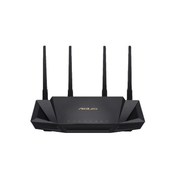 Dwuzakresowy router Wi-Fi ASUS RT-AX58U AX3000 1xWAN 4xLAN 1xUSB3.0 Czarny