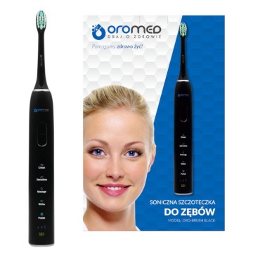 Szczoteczka do zębów Oromed Oro-Brush Black Soniczna