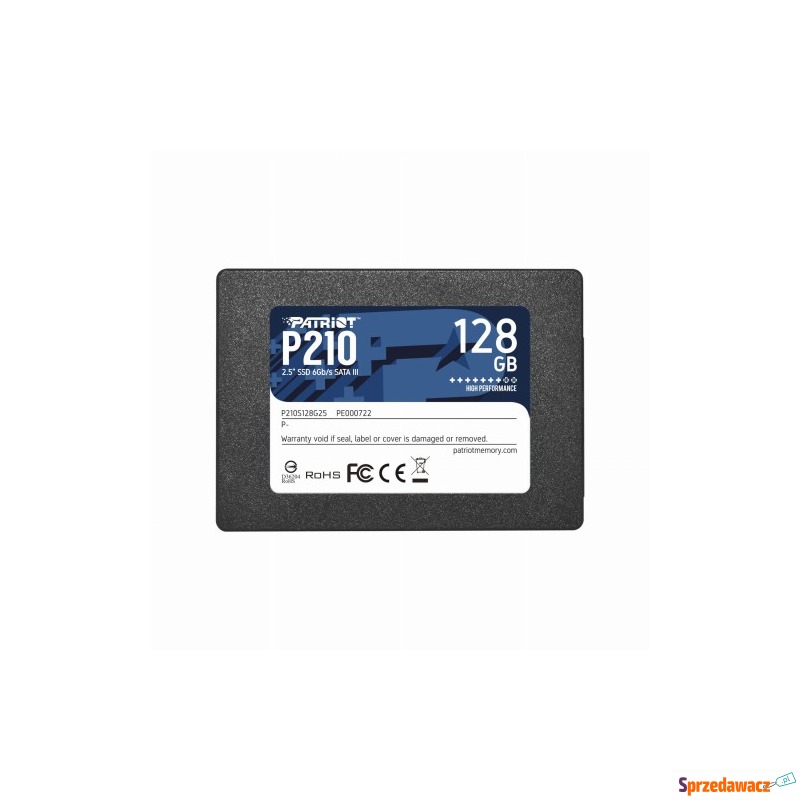 SSD Patriot P210 128GB SATA3 2.5 - Dyski twarde - Olsztyn