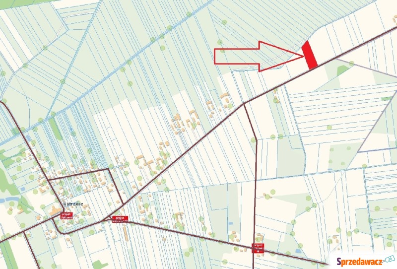 Działka budowlana Ustrzesz 26,4a (warunki zabudowy) - Działki na sprzedaż - Ustrzesz