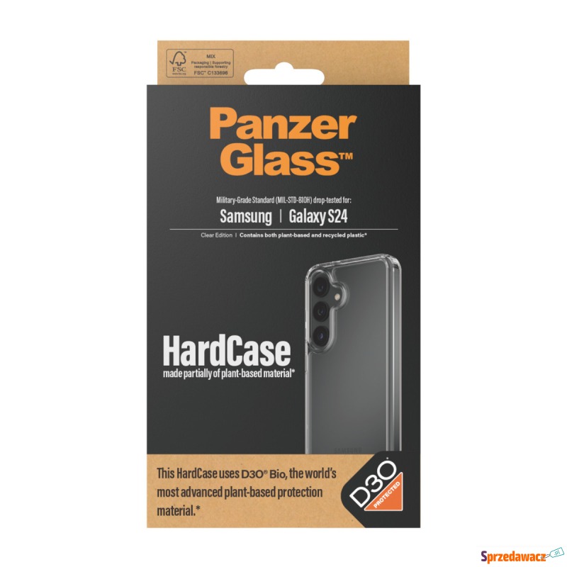 Etui PanzerGlass HardCase D3O Samsung Galaxy S24... - Etui na telefon - Toruń