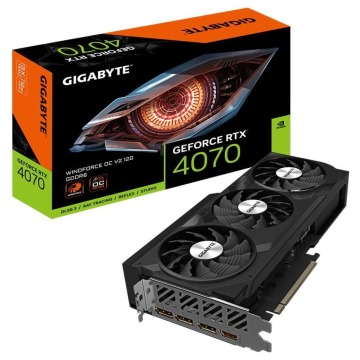 Gigabyte GeForce RTX 4070 WINDFORCE 3 OC V2 12GB DLSS 3