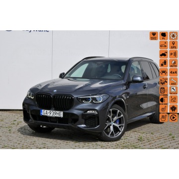 BMW X5 - X5 xDrive40d M Shadowline Panorama HeadUp Laser Gwar.Fabr. Folia FV23%