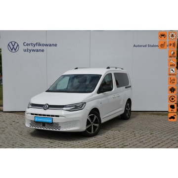 Volkswagen Caddy - 2.0TDI DSG Style 122KM Kamera Lane Front Assist Hak FV23 Gwar. Dealer