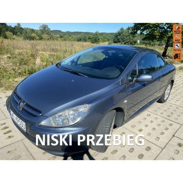 Peugeot 307 CC - Symboliczny przebieg, skóry, podg. fotele, zadbany stan auta, klimatr.