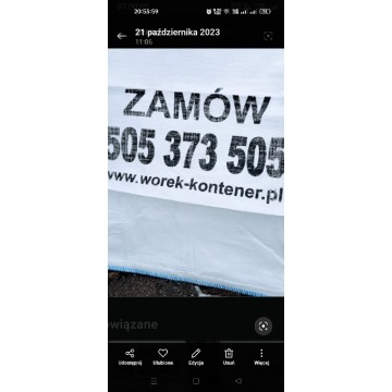 Big Bag 1m3 Śląskie Bytom Tychy Na Gruz truck... - Utylizacja, wywóz śmieci - ŚLĄSKIE - zdjęcie 4