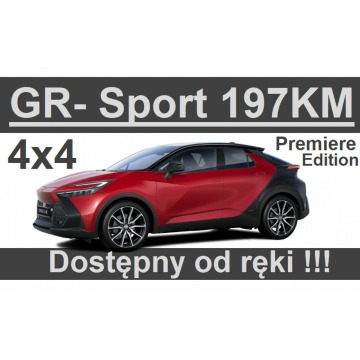 Toyota C-HR - Nowa 4x4 197KM GR-Sport Premiere Edition Super Cena od ręki 2104 zł