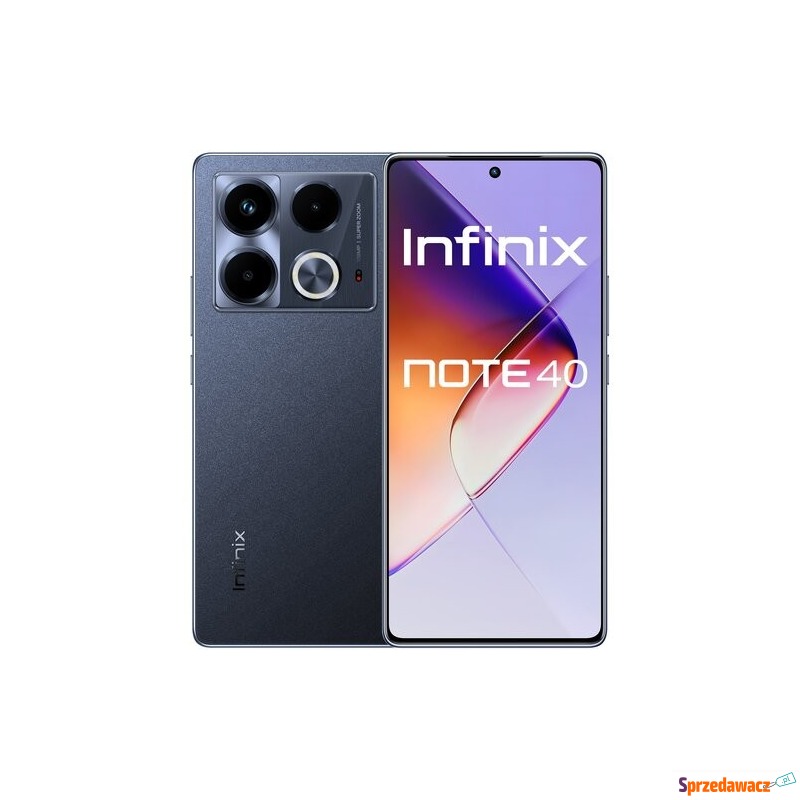 Infinix NOTE 40 8/256GB Obsidian Black - Telefony komórkowe - Stargard Szczeciński