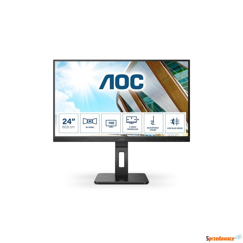 MONITOR AOC LED 23,8" 24P2QM - Monitory LCD i LED - Rzeszów