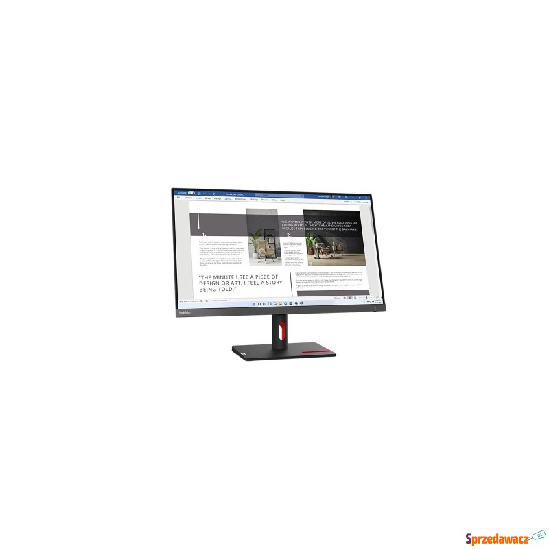 Lenovo ThinkVision S27i-30 27"FHD IPS 100Hz 3... - Monitory LCD i LED - Gdynia