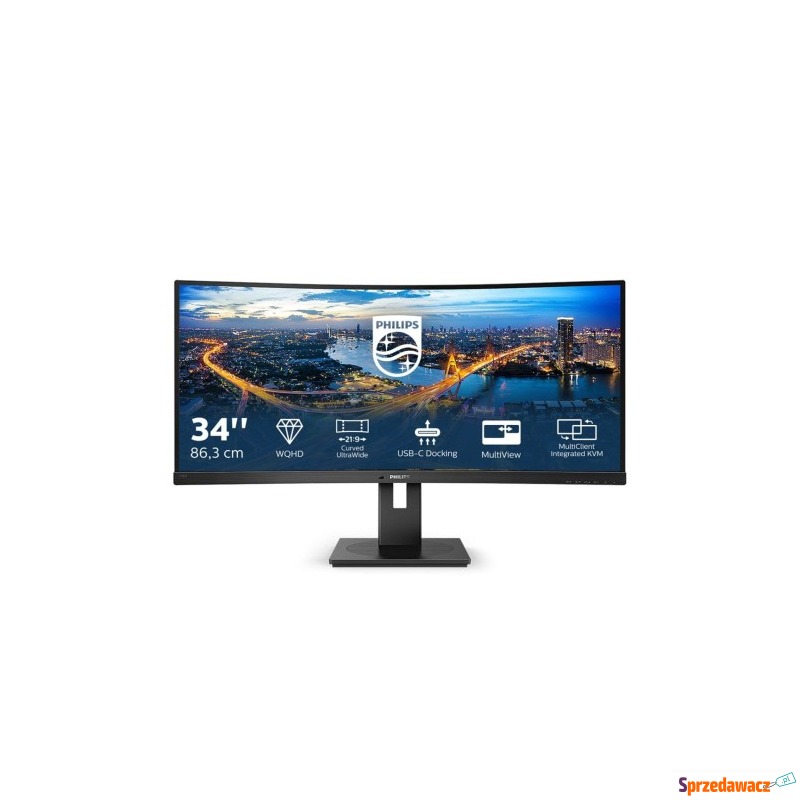 MONITOR PHILIPS LED 34" 346B1C/00 - Monitory LCD i LED - Lublin