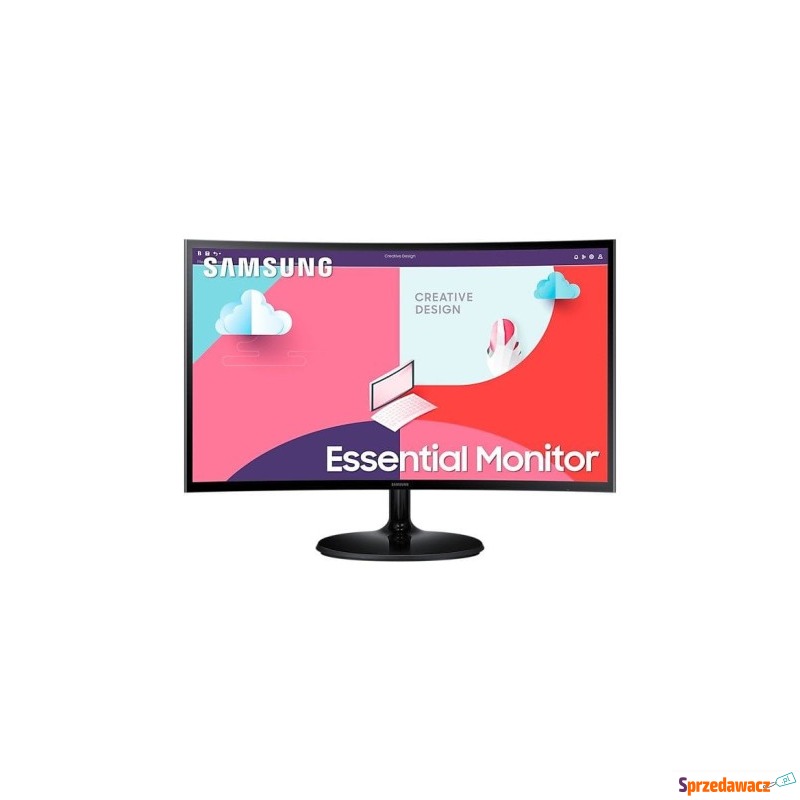 MONITOR SAMSUNG LED 27" LS27C360EAUXEN - Monitory LCD i LED - Katowice