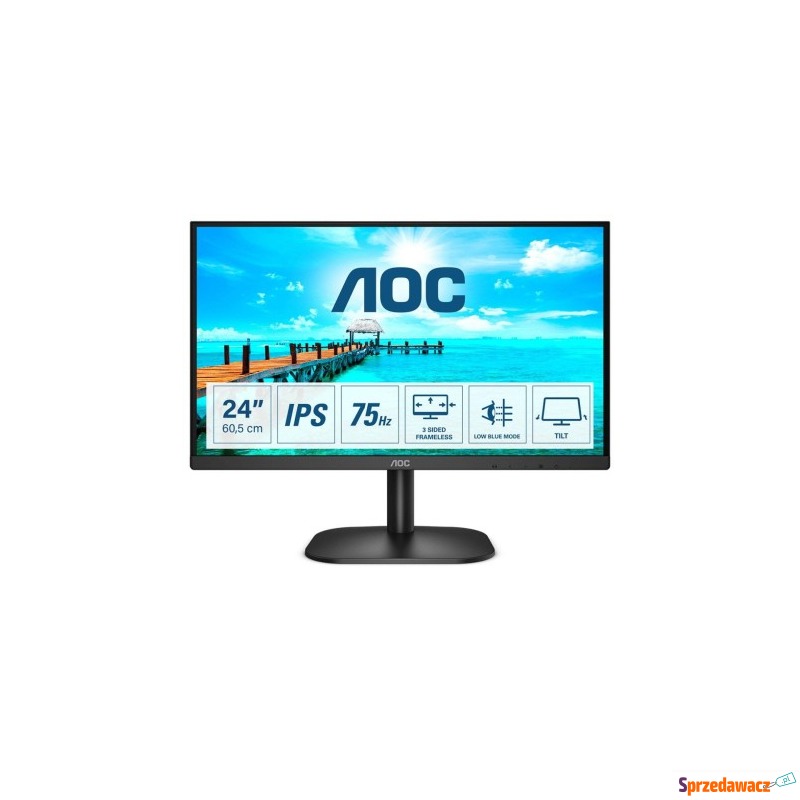 MONITOR AOC LED 23,8" 24B2XDA - Monitory LCD i LED - Koszalin