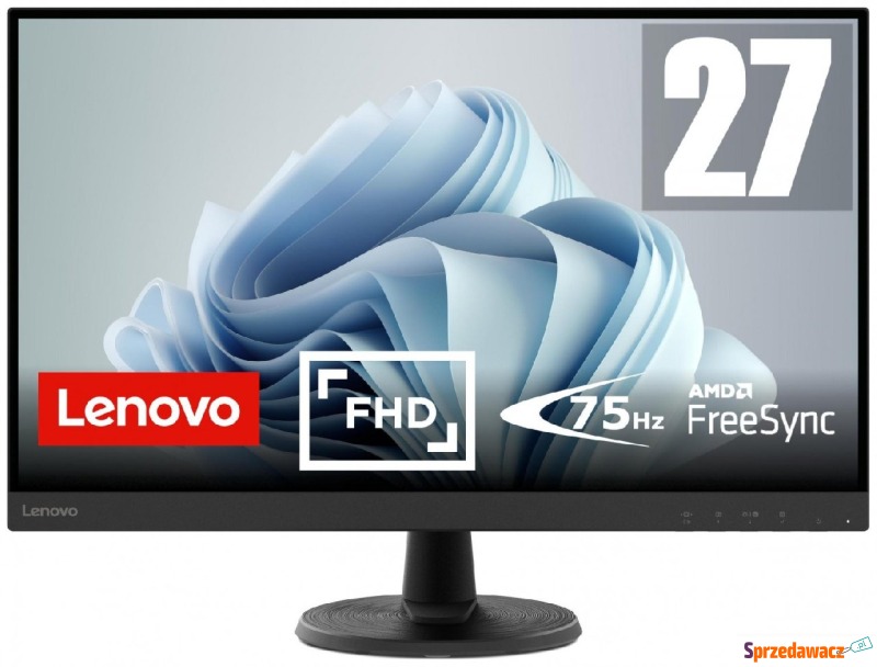 Lenovo D27-40 - 27'' | VA | Full HD| 75 Hz |... - Monitory LCD i LED - Piotrków Trybunalski