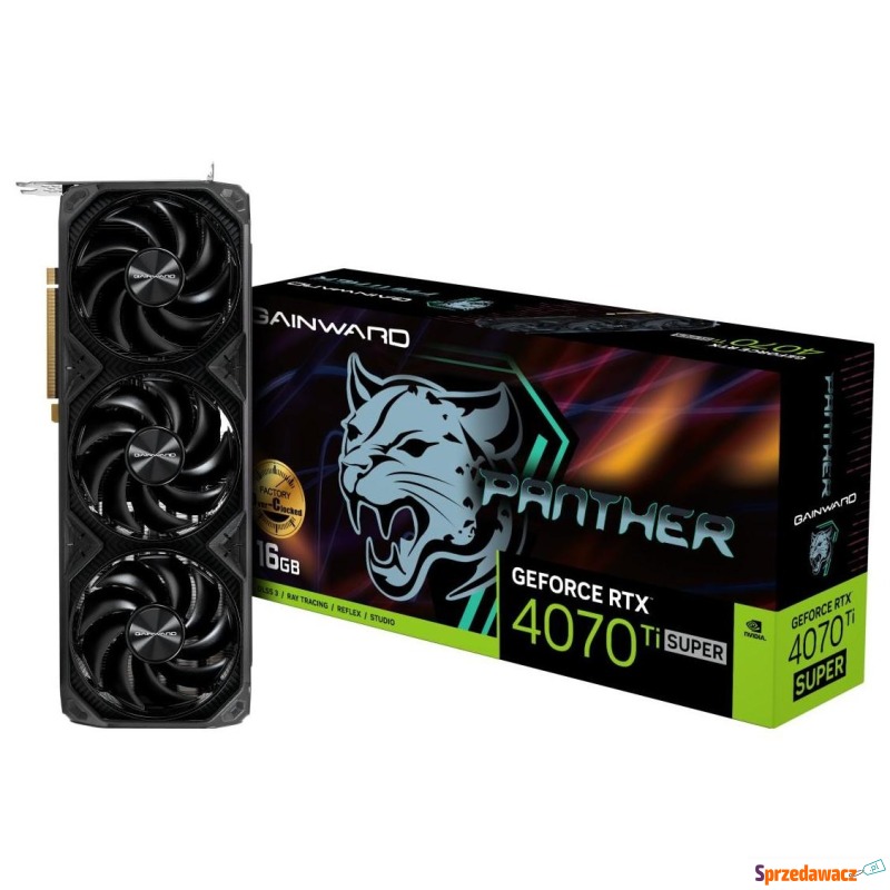 Gainward GeForce RTX 4070 Ti SUPER Panther 16GB... - Karty graficzne - Mysłowice