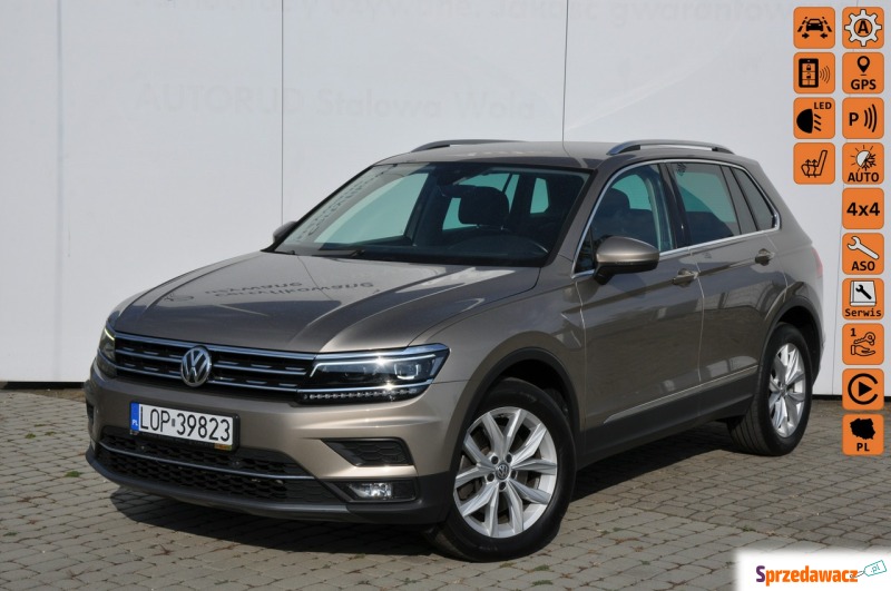 Volkswagen Tiguan  SUV 2017,  2.0 diesel - Na sprzedaż za 92 900 zł - Stalowa Wola