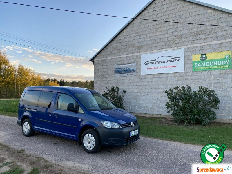 Volkswagen Caddy 2012,  2.0 benzyna+LPG - Na sprzedaż za 39 900 zł - Cichawy