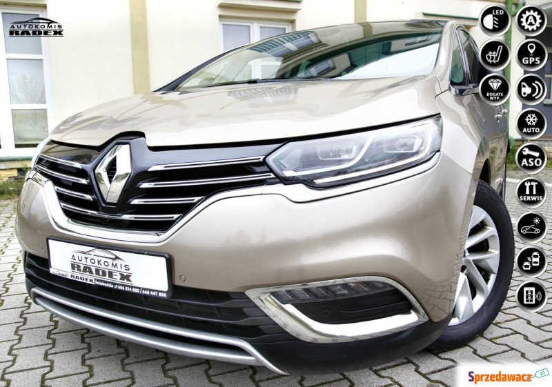 Renault Espace  Minivan/Van 2016,  1.6 diesel - Na sprzedaż za 39 999 zł - Świebodzin