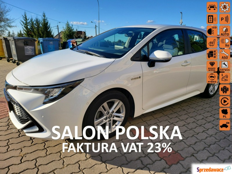 Toyota Corolla  Hatchback 2020,  1.8 hybryda - Na sprzedaż za 70 731 zł - Białystok