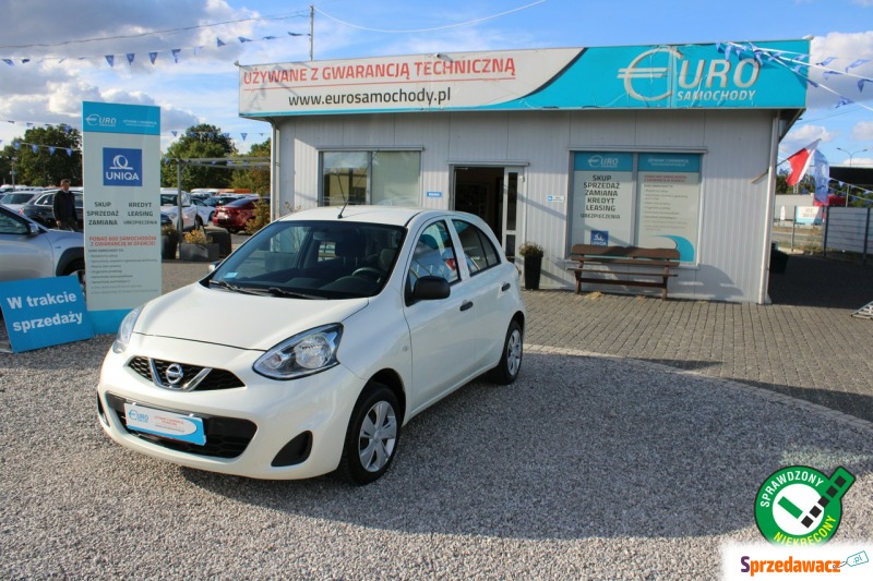 Nissan Micra  Hatchback 2017,  1.2 benzyna - Na sprzedaż za 32 899 zł - Warszawa