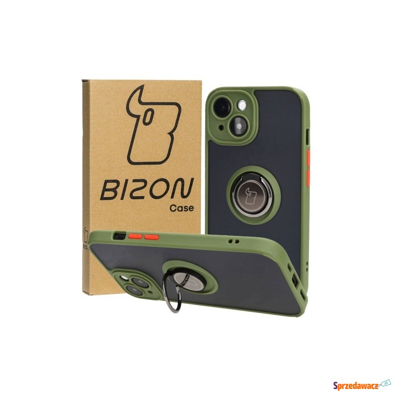 Etui z uchwytem na palec Bizon Case Hybrid Ring... - Etui na telefon - Kraków