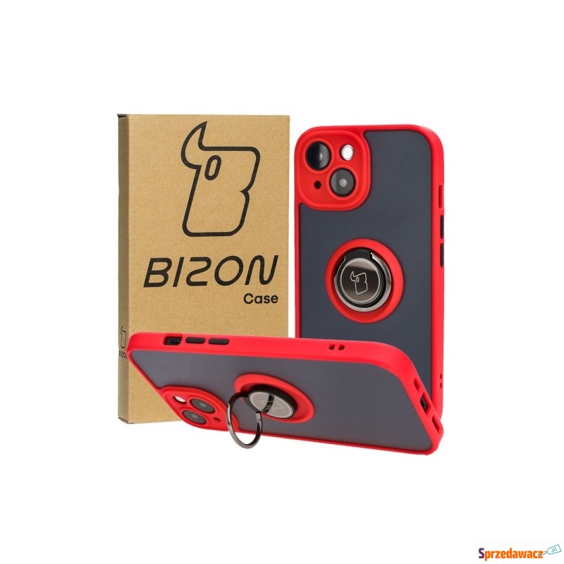 Etui z uchwytem na palec Bizon Case Hybrid Ring... - Etui na telefon - Białystok