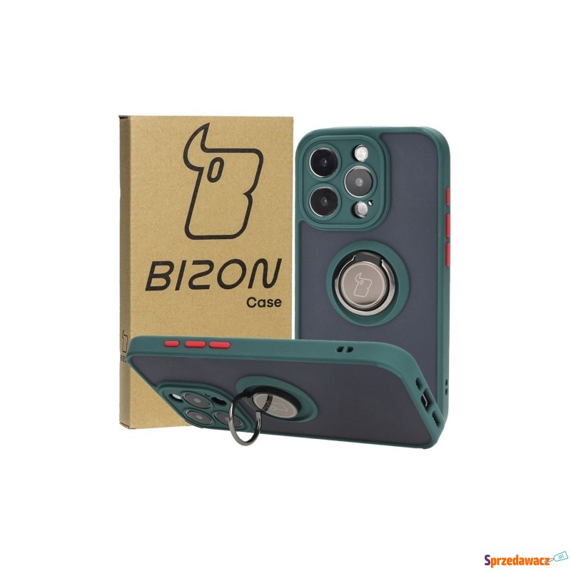 Etui z uchwytem na palec Bizon Case Hybrid Ring... - Etui na telefon - Warszawa