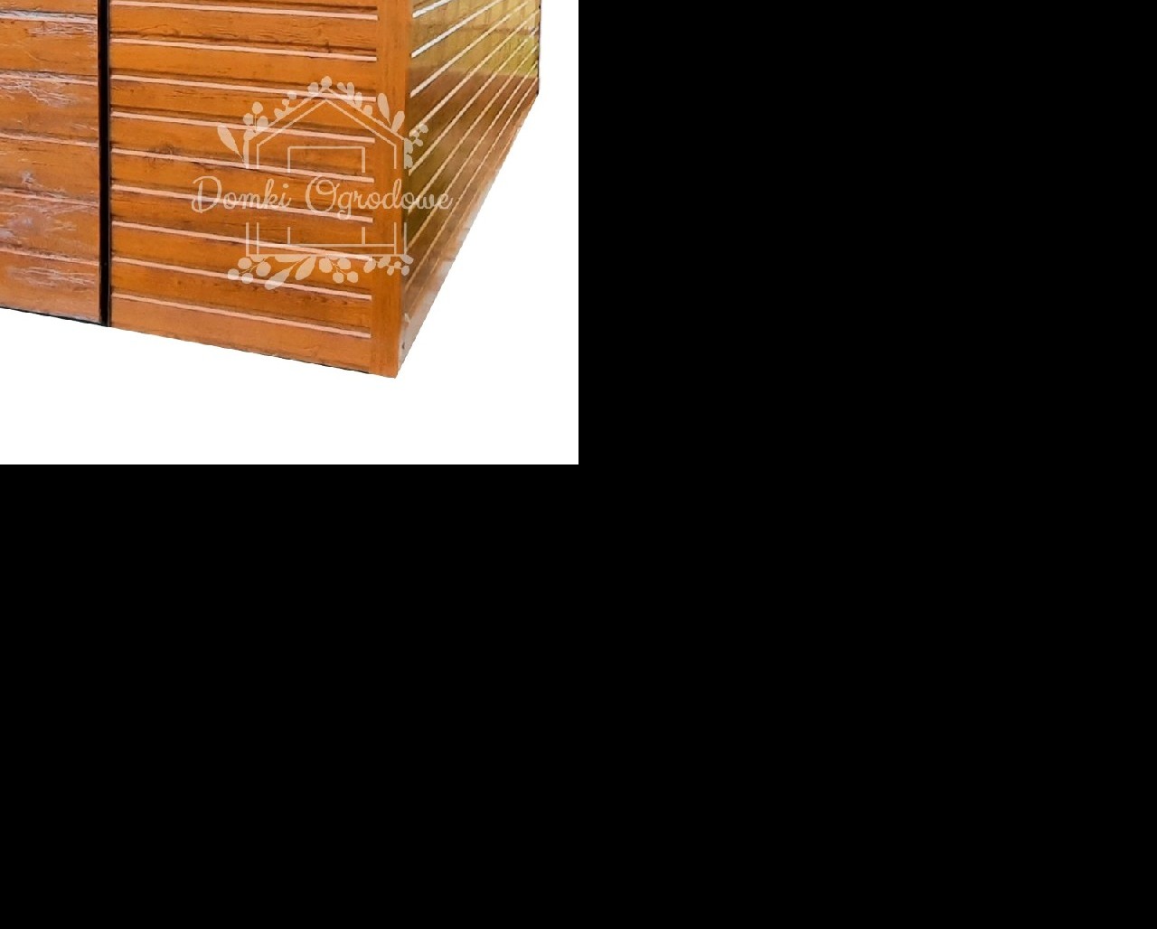 Domek ogrodowy  4m x 4m dwuspad...